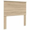vidaXL Storage Bed with Drawer Sonoma Oak 100 x 200 cm Engineered Wood