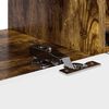 vidaXL TV Wall Cabinet Wall-mounted 2 pcs Smoked Oak 98 x 31 x 29.5 cm