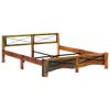 vidaXL Bed Frame without Mattress Solid Reclaimed Wood 180x200 cm Super King