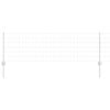 vidaXL Euro Fence with Post 10 x 0.6 m Galvanised Steel Silver Mesh