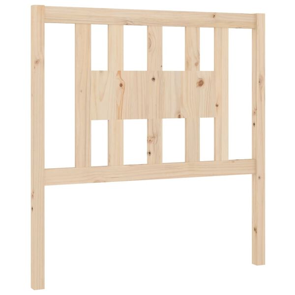 vidaXL Headboard 106x4x100 cm Solid Wood Pine