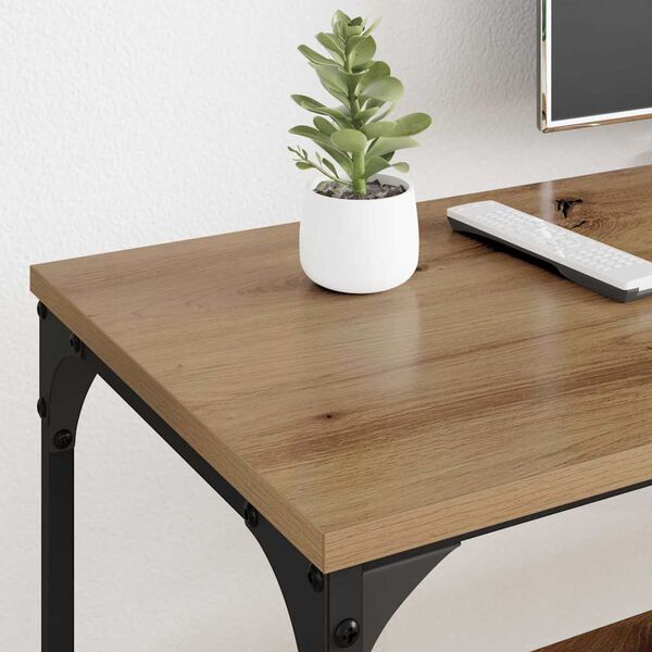 vidaXL TV Cabinet Artisan Oak 201 x 35 x 45 cm