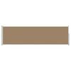 vidaXL Retractable Side Awning 160 x 600 cm Polyester Rectangular