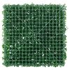 vidaXL Artificial Shrub Leaf Fence&nbsp;6 pcs Green 50x50 cm