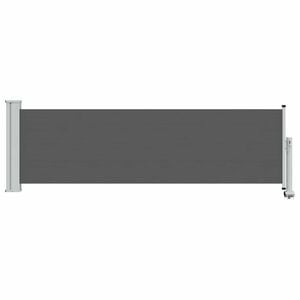 vidaXL Side Awning 100% polyester iron steel