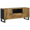 vidaXL TV Cabinet 105x33.5x46 cm Solid Wood Mango&Engineered Wood