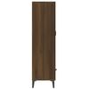 vidaXL Highboard Brown Oak 70x31x115 cm Engineered Wood