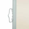 vidaXL Patio Retractable Side Awning 170x300 cm Cream