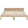 vidaXL Bed Frame without Mattress 160x200 cm Solid Wood Pine