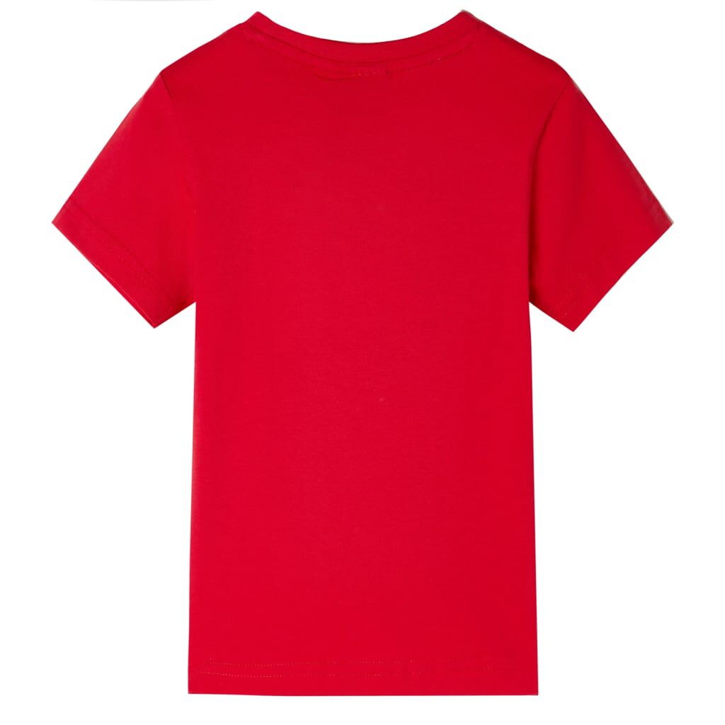 Kids' T-shirt Red 104 | vidaXL.co.uk