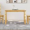 vidaXL Dining Table Corona 112x60x75 cm Solid Wood Pine