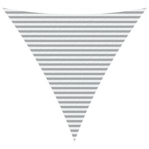 vidaXL Sun Shade Sail 4 x 4 x 4 m 100% Polyester Oxford Triangular