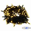 vidaXL Christmas Bauble Set with 300 LEDs 120 pcs Lilac Plastic