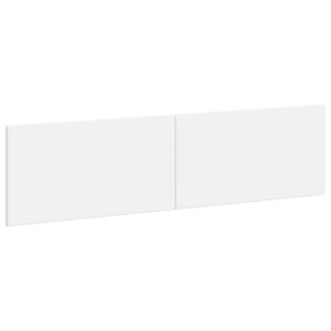 vidaXL Wall-Mounted Headboard BREDA White Engineered Wood