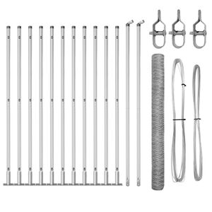 vidaXL Welded Wire Fence with Concrete Base 25 x 1.4 m (W x H)
