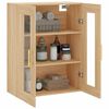 vidaXL Wall Mounted Cabinet Sonoma Oak 69.5x34x90 cm