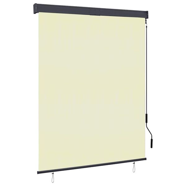 vidaXL Outdoor Roller Blind 140x250 cm Cream