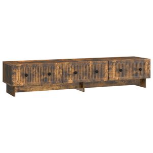 vidaXL TV Cabinet Smoked Oak 147 x 34.5 x 30 cm Engineered Wood