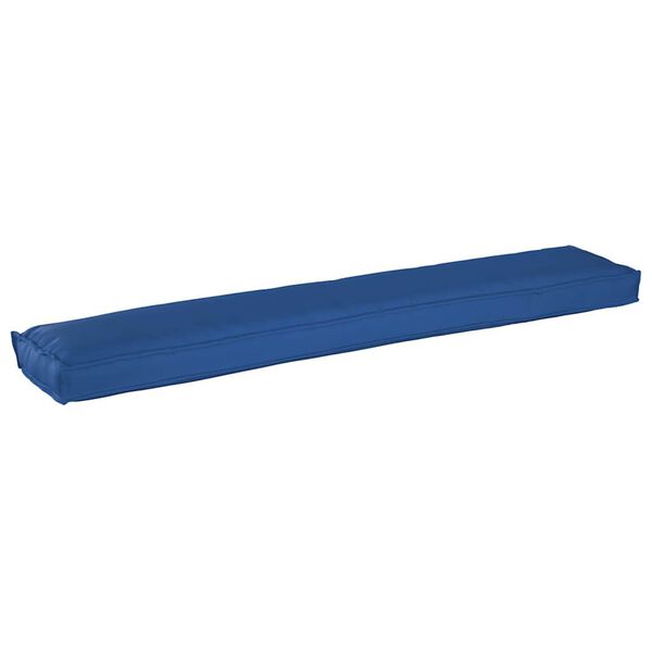 vidaXL Pallet Cushion Royal blue 200 x 40 x 8 cm Oxford fabric