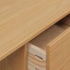 vidaXL Desk with Drawers with Drawer Hill Honey Brown 100 x 45 x 74 cm