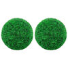 vidaXL Fake Boxwood Ball | Mixed Green | Polyethylene | Medium