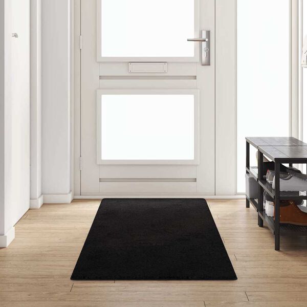 vidaXL Carpet Runner Black 80 x 300 cm 100% Polypropylene Tuft