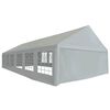 vidaXL Tent Fabric without Frame Grey 12 x 6 m PE