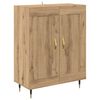 vidaXL Highboard 2 pcs Artisan Oak Engineered Wood