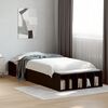 vidaXL Bed Frame without Mattress Black 90x200 cm