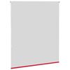 vidaXL Roller Blind Blackout Red 140x130 cm Fabric Width 136.6 cm Polyester
