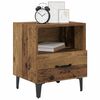 vidaXL Bedside Cabinet Old Wood 40 x 35 x 47.5 cm Engineered Wood