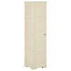 vidaXL Plastic Cabinet 40x43x164 cm Wood Design Angora White