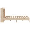 vidaXL Bookcase Bed without Mattress 150x200 cm King Size Solid Wood Pine