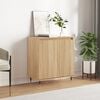 vidaXL Sideboard Sonoma Oak 60x35x70 cm Engineered Wood