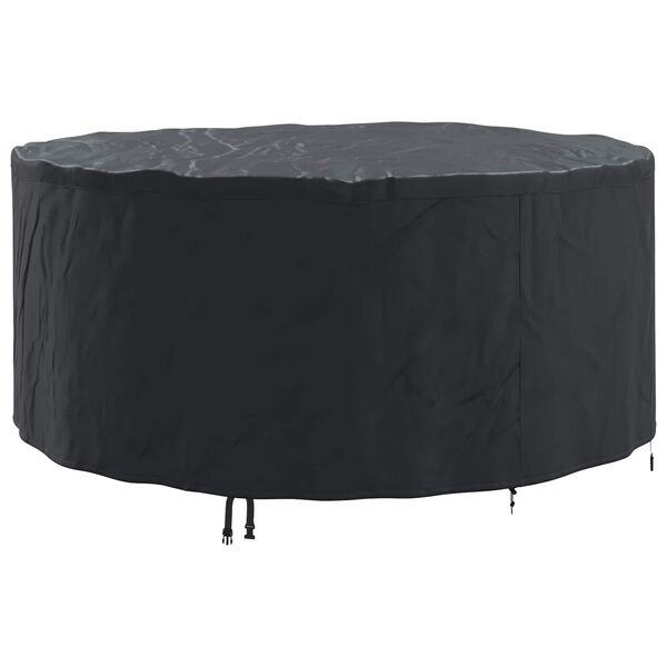 vidaXL Outdoor Furniture Cover Black 200 x 200 x 85 cm 600D fabric