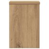 vidaXL Plant Stands 2 pcs Artisan Oak 20x20x30 cm Engineered Wood