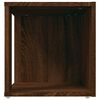 vidaXL Side Table Brown Oak 33x33x34.5 cm Engineered Wood