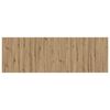 vidaXL Headboard with Cabinet 3 pcs Artisan Oak Engineered Wood