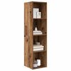 vidaXL TV Cabinet Set Old Wood 37 x 37 x 142.5 cm Engineered Wood