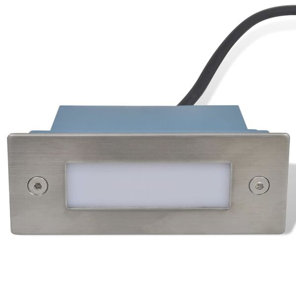 2 LED Recessed Stair Light 44 x 111 x 56 mm