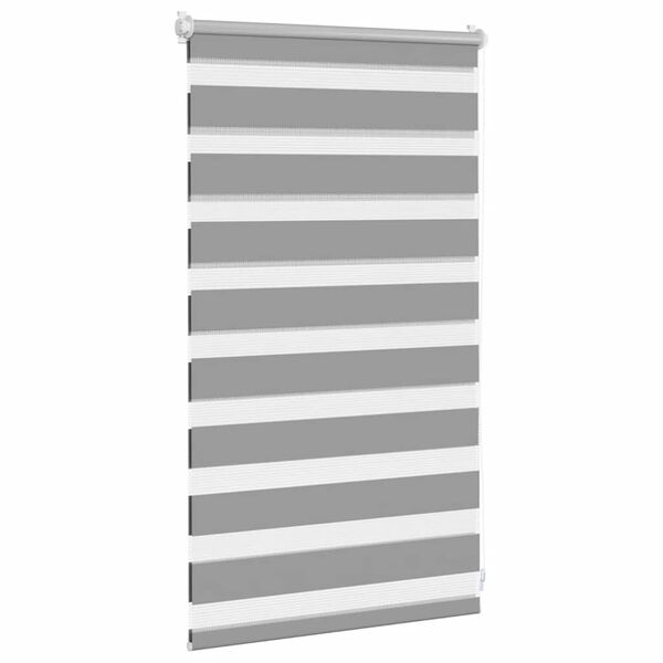 vidaXL Zebra Blind 50 x 100 cm Grey
