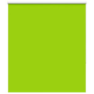 vidaXL Roller Blind Blackout Leaves Green 140x150 cm Fabric Width 136.6 cm Polyester