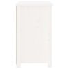 vidaXL Bedside Cabinets 2 pcs White 50x35x61.5 cm Solid Wood Pine