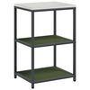 vidaXL Kitchen Storage Set 2 pcs Olive Green Cold-rolled Steel