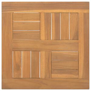 vidaXL Square Table Top 40x40x2.5 cm Solid Wood Teak