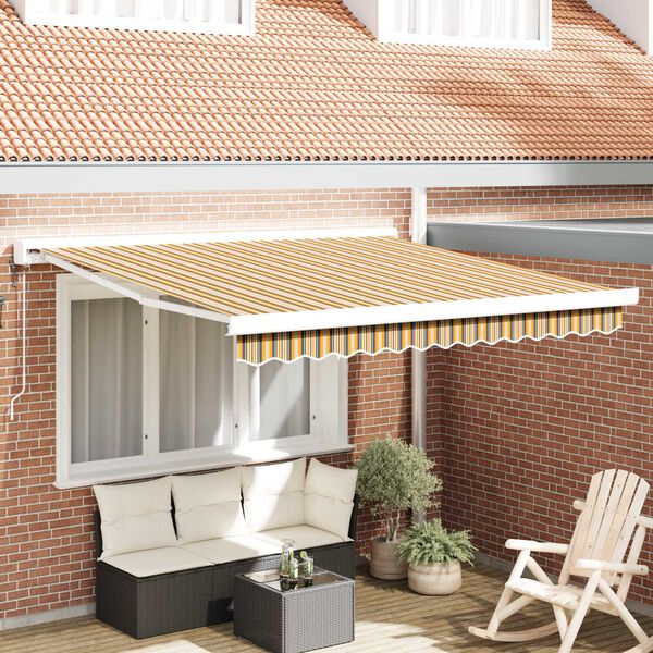 vidaXL Awning Multicolour 300 x 250 x 165 cm Polyester and Aluminium