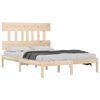 vidaXL Bed Frame without Mattress 120x200 cm Solid Wood
