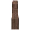 vidaXL Wall Cabinet 158x18x53 cm Brown Oak Engineered Wood