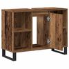 vidaXL Bathroom Cabinet Old Wood 80 x 33 x 60 cm Engineered Wood