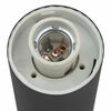 vidaXL Bollard Lights with Outlet 3pcs 50 cm Stainless Steel IP44